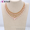 42551-Xuping pearl necklace designs, Women latest bead necklace designs, Fashion Pearl Necklace Jewelry